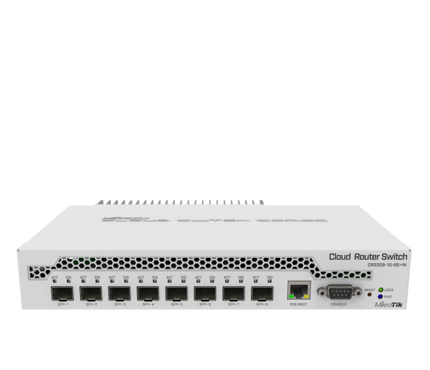 MIKROTIK 8xSFP+ 1xGbE CRS309-1G-8S+IN - 644575 - zdjęcie